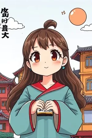 《旧城铜锣》竖版海报，清晨巷子里挂着铜锣的老铺门脸