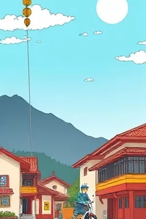 《萤火收集者》竖版海报，玻璃瓶里装着一小簇萤火微光